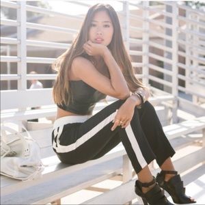 Silk Parker Track Pants